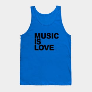 musicISlove brand shwag Tank Top